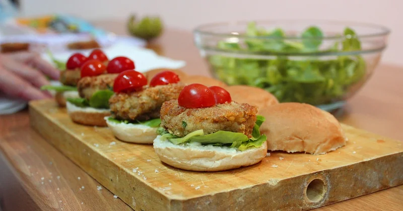 La recette de base : burger lentilles corail pour 4 personnes